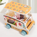 Holz-Eiswagen & Verkaufswagen für Kleinkinder